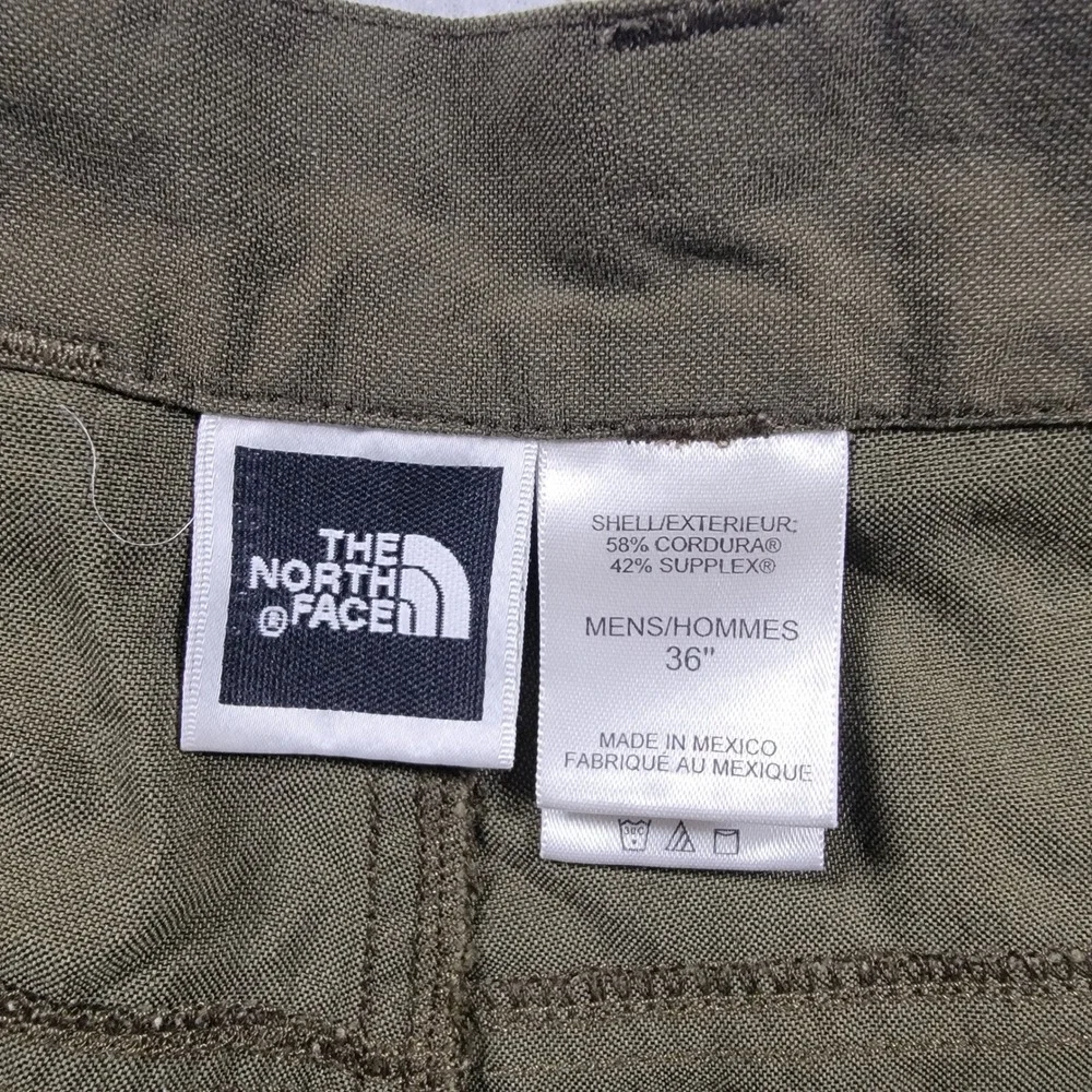The North Face Cordura Supplex Shorts Mens 36 Olive Y2K Hiking Outdoor 10822